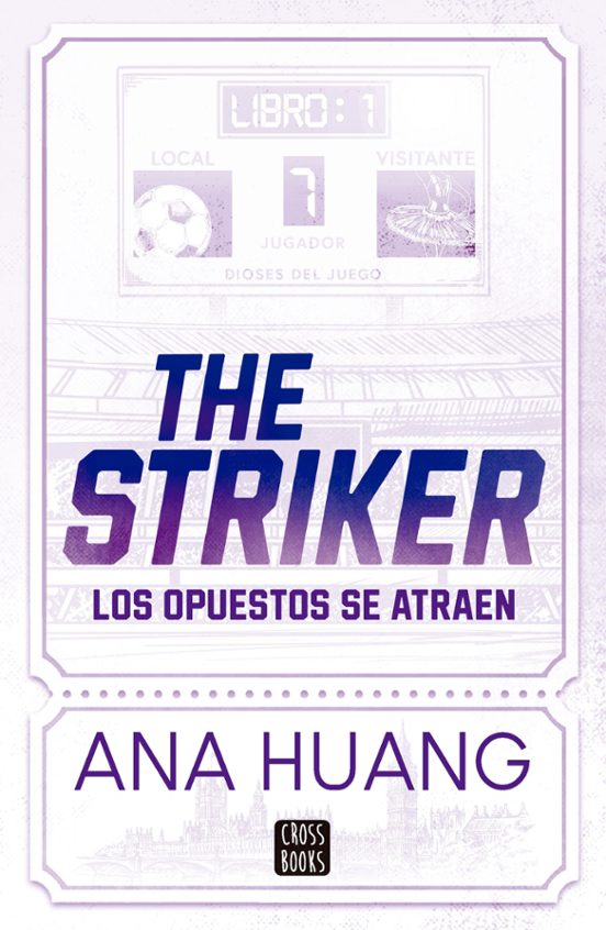 Portada de "The striker", de Ana Huang